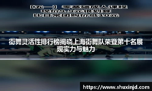 街舞灵活性排行榜揭晓上海街舞队荣登第十名展现实力与魅力